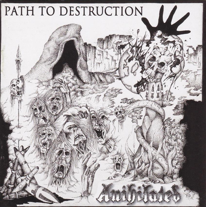 Annihilated path to destruction