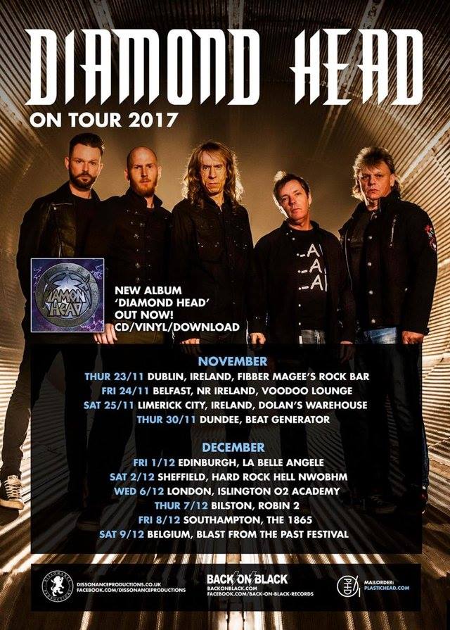 Diamond Head UK Tour 1