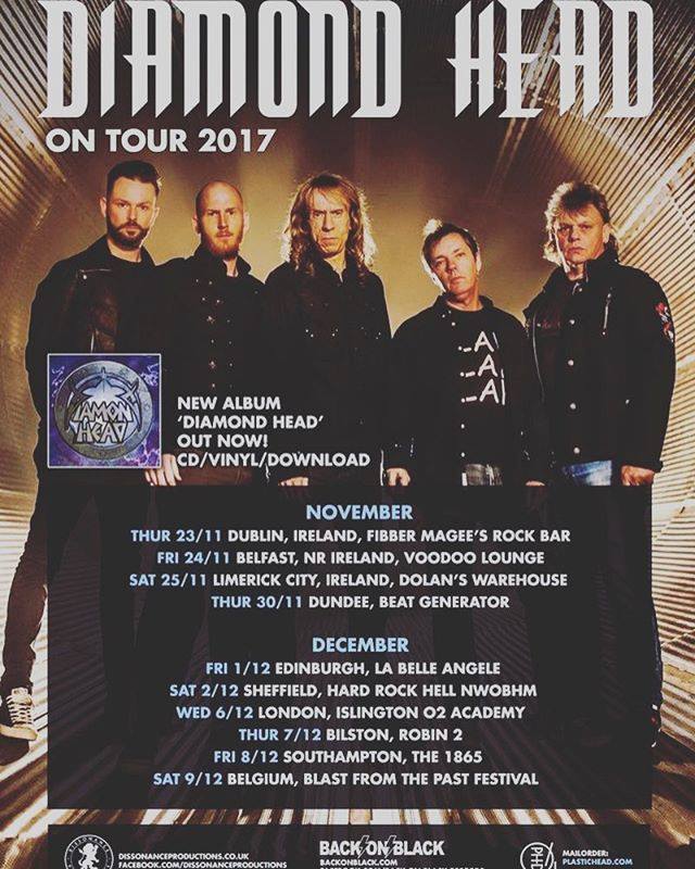 Diamond Head UK tour