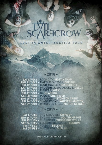 Evil Scarecrow tour 2018