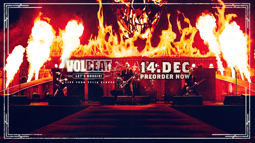 Volbeat let’s Boogie banner