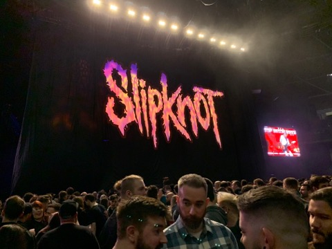 Slipknot curtain
