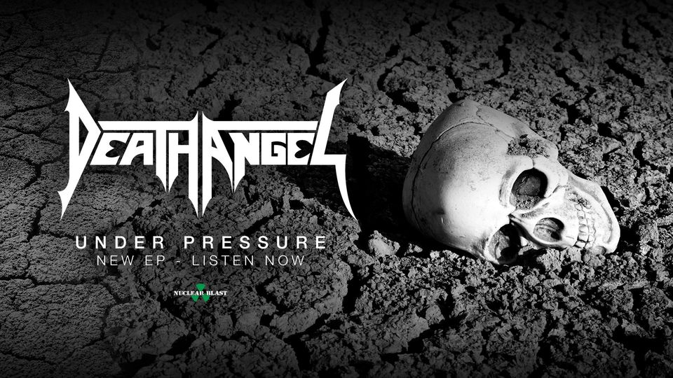 Death Angel banner – Under Pressure